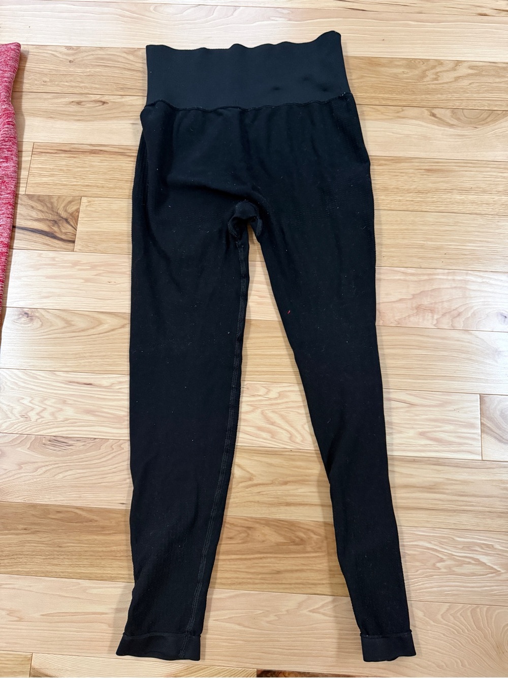 High-Waist Black Leggings